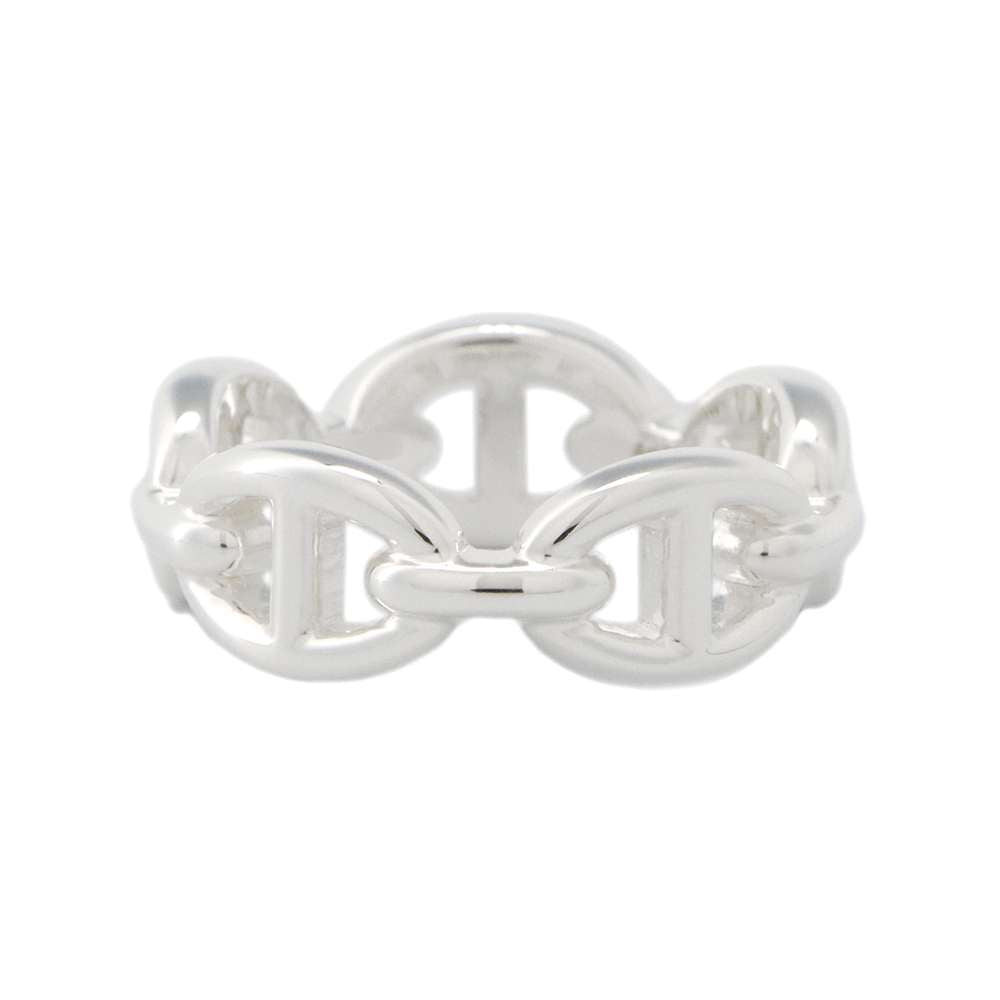 HERMES Chaine d'Ancre Anchene Ring Size 52 SV925