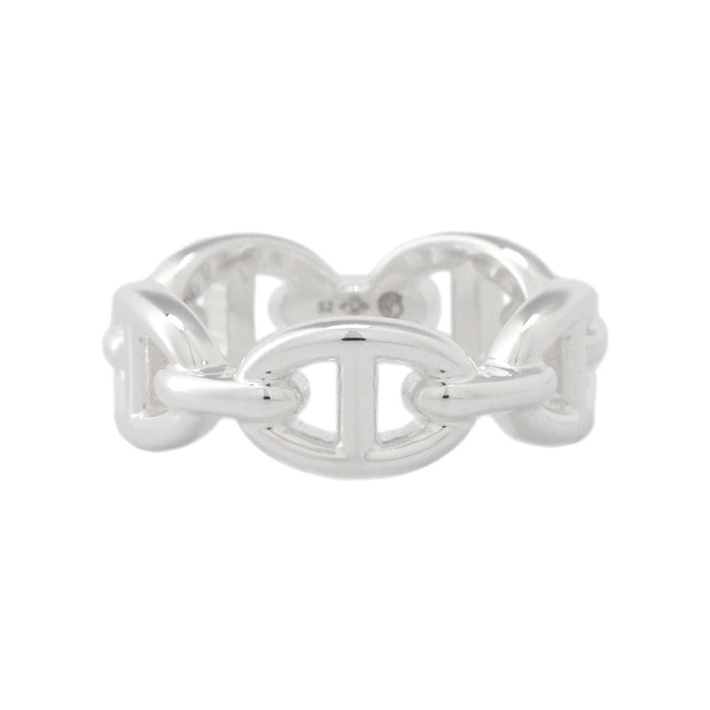HERMES Chaine d'Ancre Anchene Ring Size 52 SV925