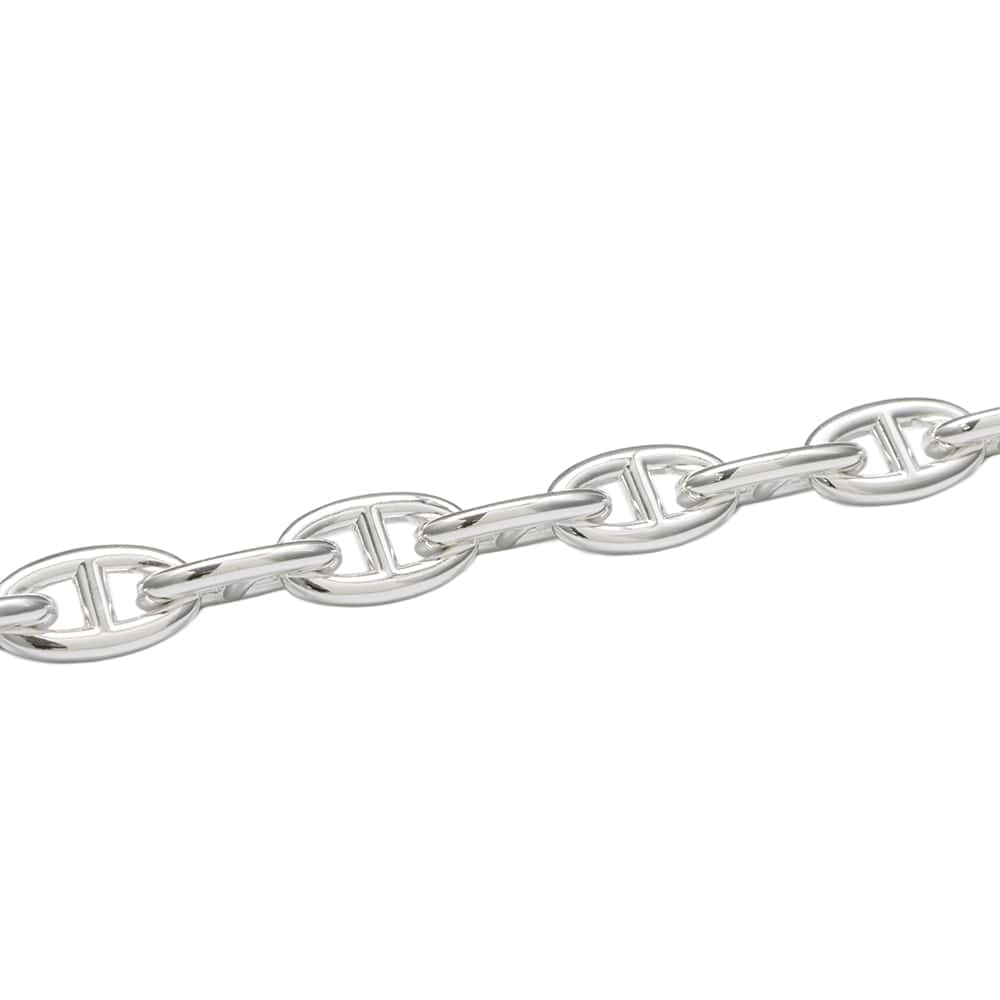 HERMES Chaine d'Ancre Bracelet 13 frames Size GM SV925