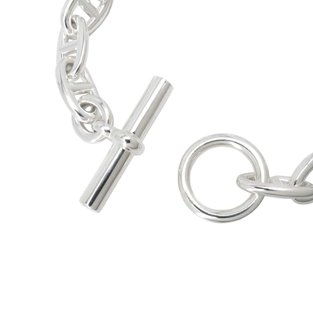 HERMES Chaine d'Ancre Bracelet 13 frames Size GM SV925
