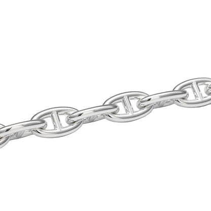 HERMES Chaine d'Ancre Bracelet 15 frames Size GM SV925