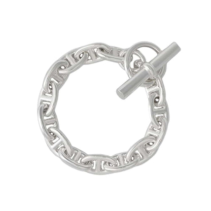 HERMES Chaine d'Ancre Bracelet 14 frames Size MM SV925