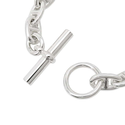 HERMES Chaine d'Ancre Bracelet 14 frames Size MM SV925