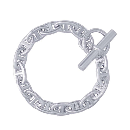 HERMES Chaine d'Ancre Bracelet 16 frames Size MM SV925