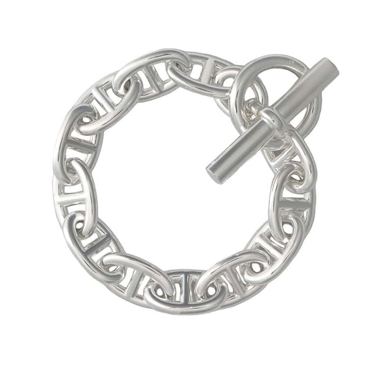 HERMES Chaine d'Ancre Bracelet 12 frames Size TGM SV925