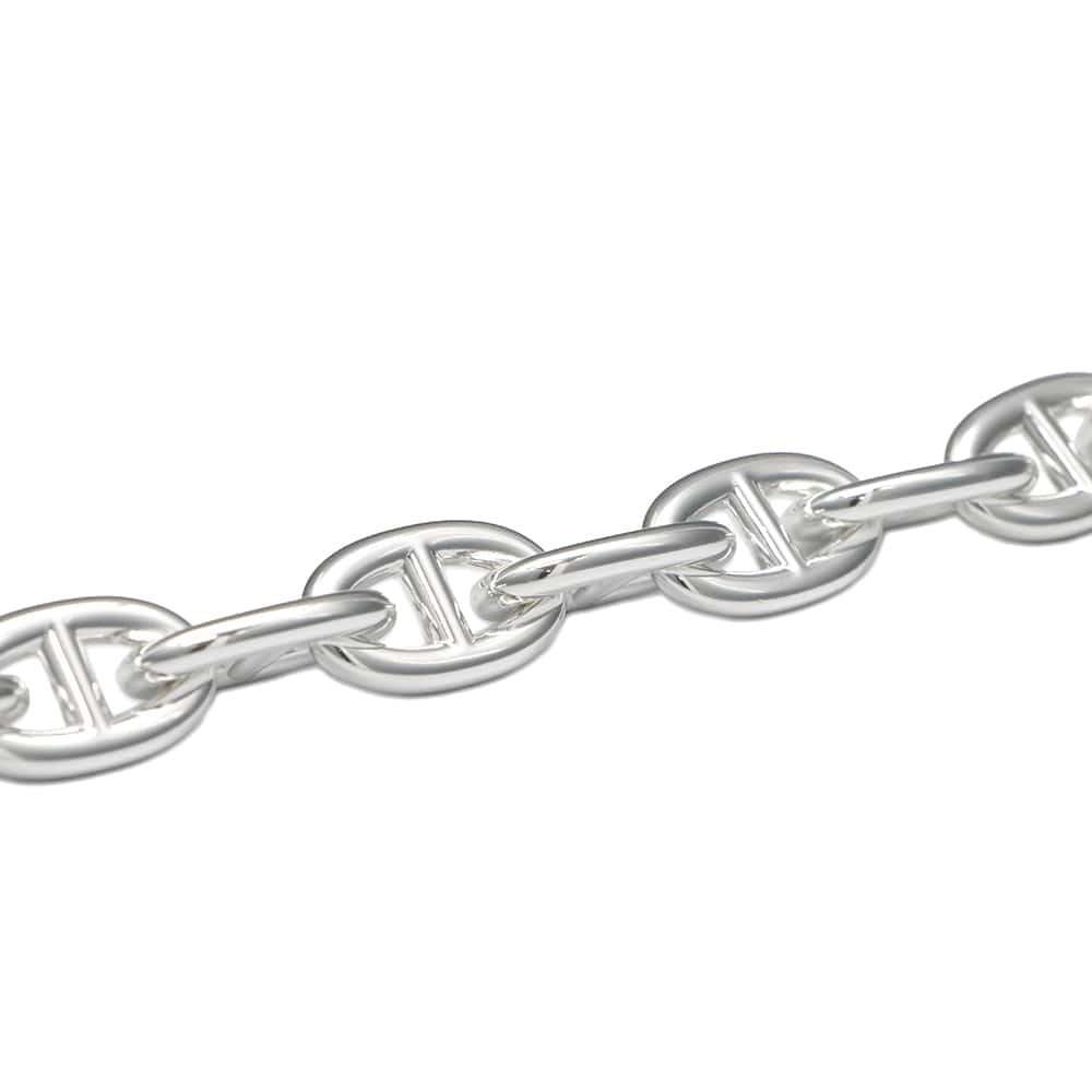 HERMES Chaine d'Ancre Bracelet 12 frames Size TGM SV925