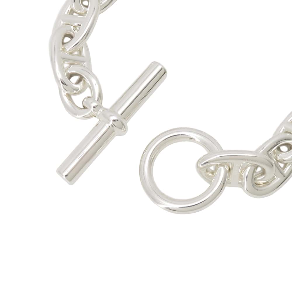 HERMES Chaine d'Ancre Bracelet 13 frames Size TGM SV925