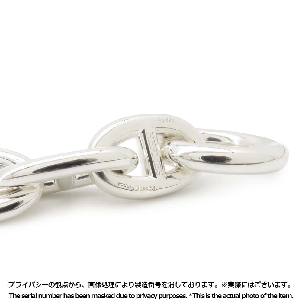 HERMES Chaine d'Ancre Bracelet 13 frames Size TGM SV925