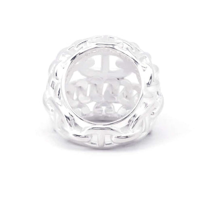 HERMES Chaine d'Ancre Multi Chain Ring Size 52/#12 SV925