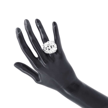 HERMES Chaine d'Ancre Multi Chain Ring Size 52/#12 SV925