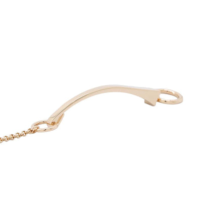HERMES Bracelet "Clou de Forge" Size ST 18K Pink Gold