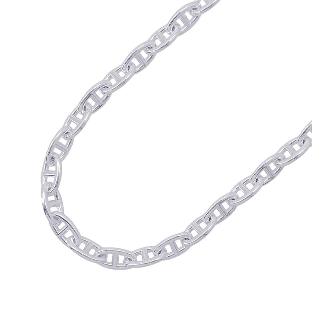 HERMES Chaine d'Ancre Necklace 29 frames Size GM SV925