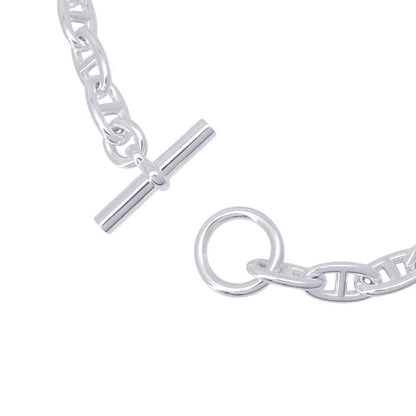 HERMES Chaine d'Ancre Necklace 29 frames Size GM SV925