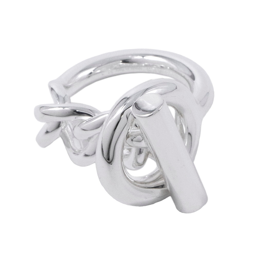 HERMES Croisette Ring MM Size 51 SV925