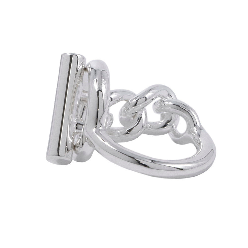 HERMES Croisette Ring MM Size 51 SV925