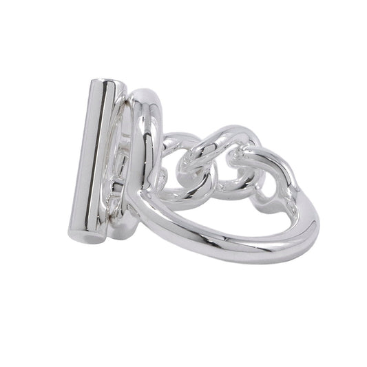 HERMES Croisette Ring MM Size 51 SV925