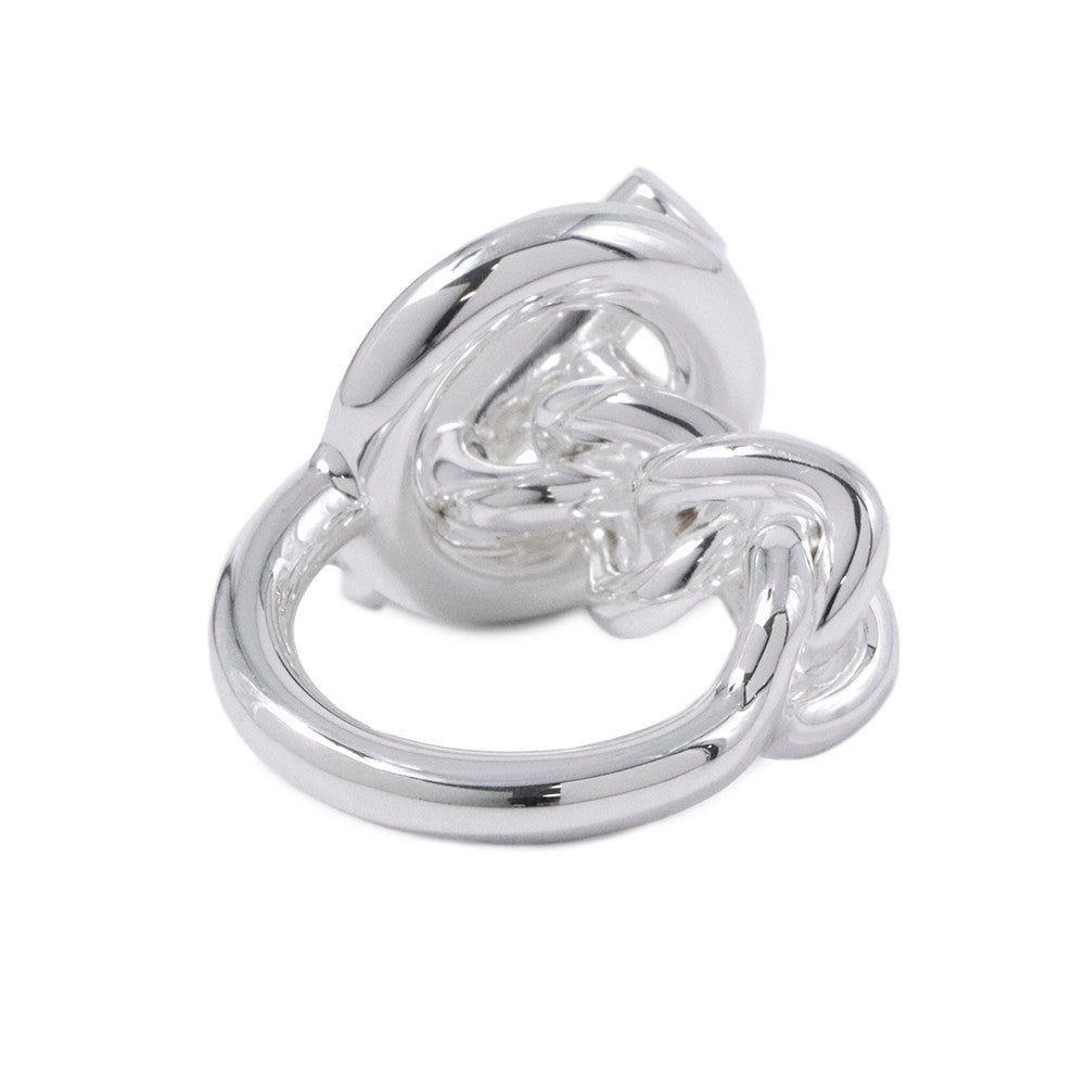 HERMES Croisette Ring MM Size 51 SV925