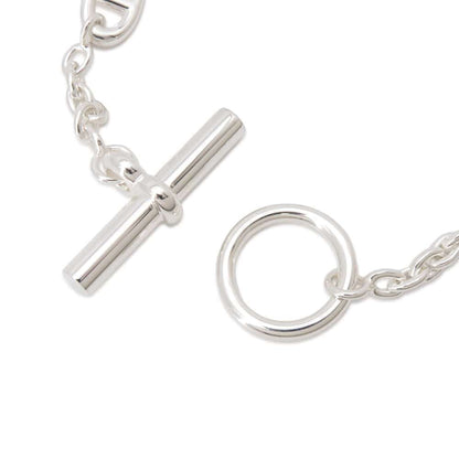 HERMES Chaine d'Ancre Farandole Bracelet Size LG SV925
