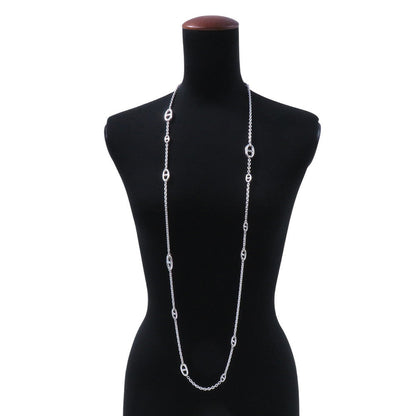 HERMES Chaine d'Ancre Farandole Necklace Size 120 SV925
