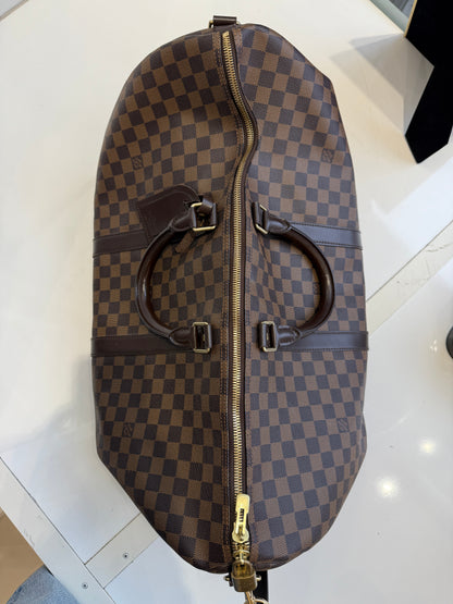 Keepall Bandoulière 55 Damier Ebene