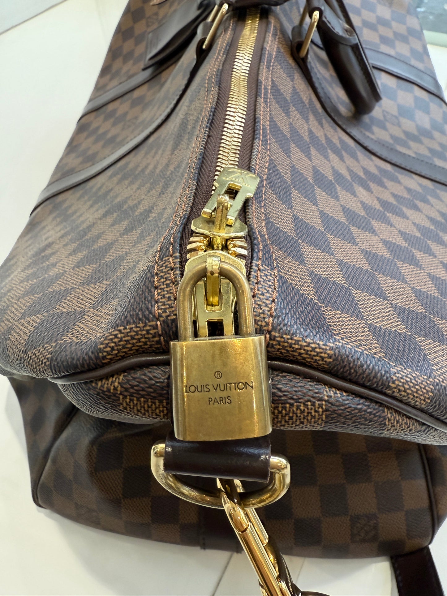 Keepall Bandoulière 55 Damier Ebene
