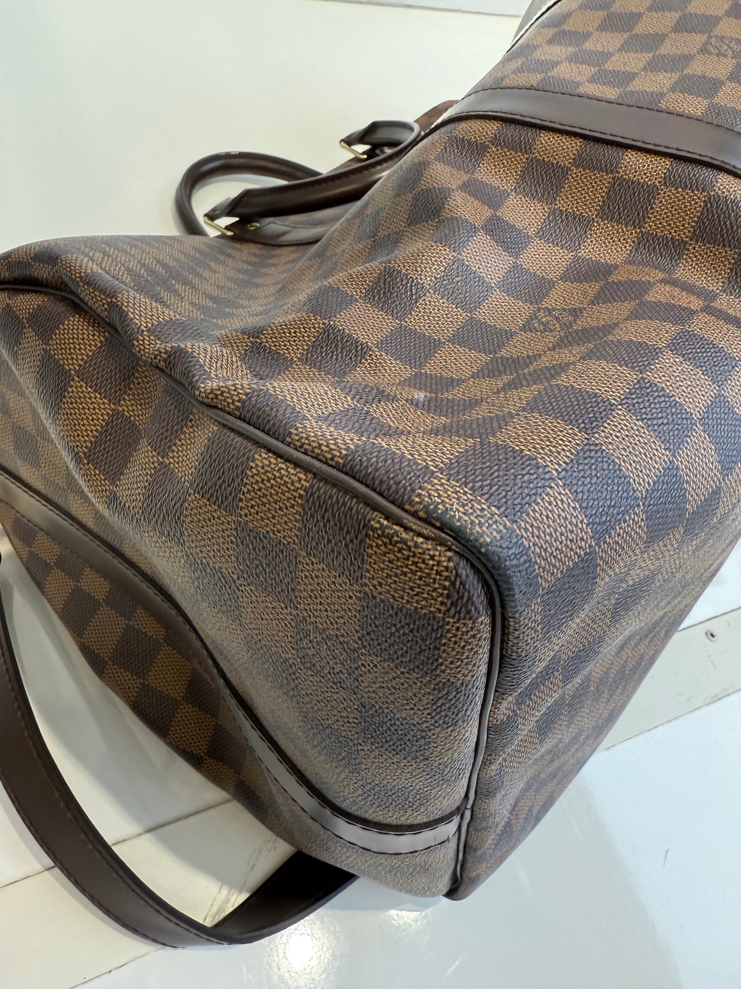 Keepall Bandoulière 55 Damier Ebene