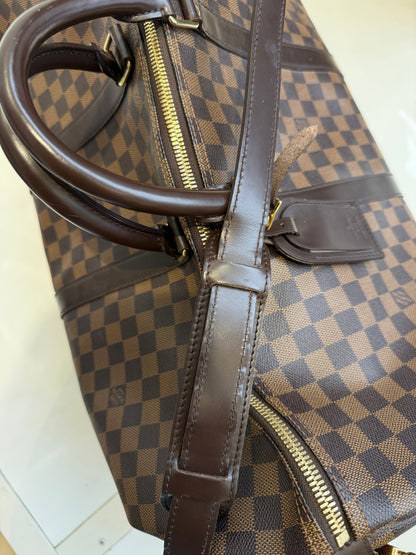 Keepall Bandoulière 55 Damier Ebene