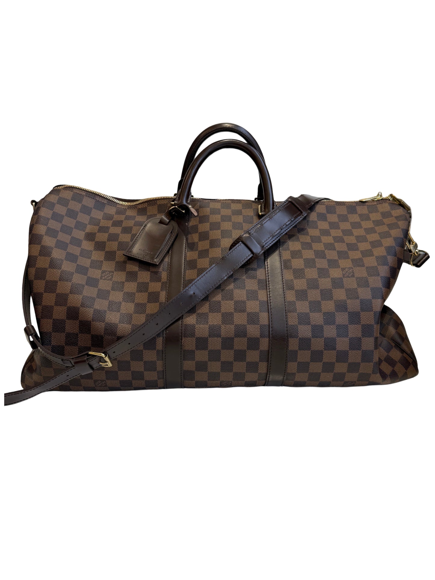 Keepall Bandoulière 55 Damier Ebene