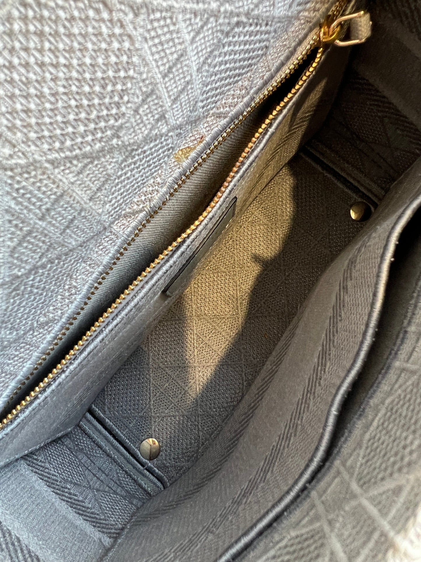 Lady Dior Medium Cannage Grey