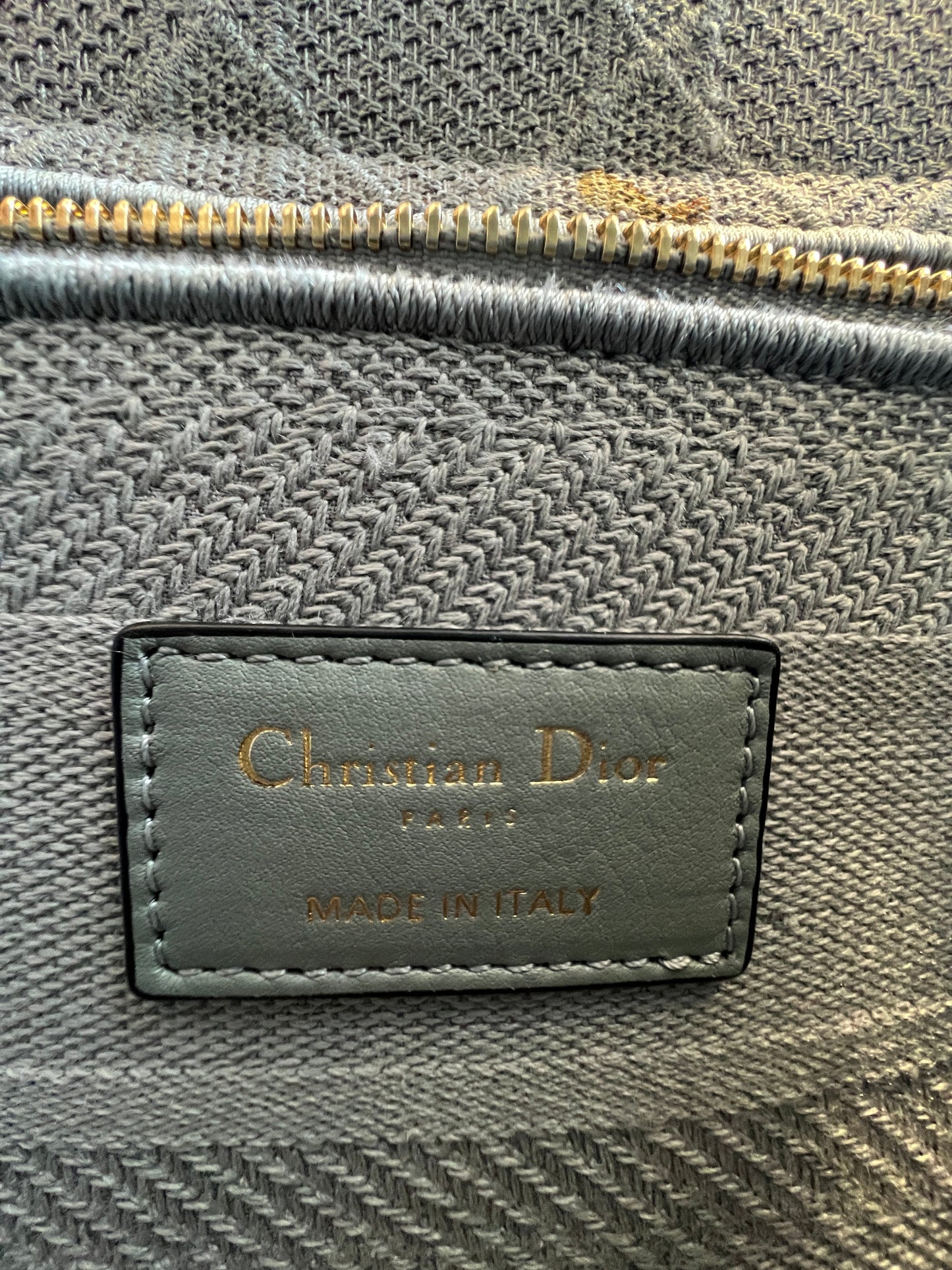 Lady Dior Medium Cannage Grey