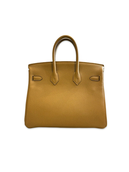 Birkin 25 Bronze Doré Togo Gold Hardware
