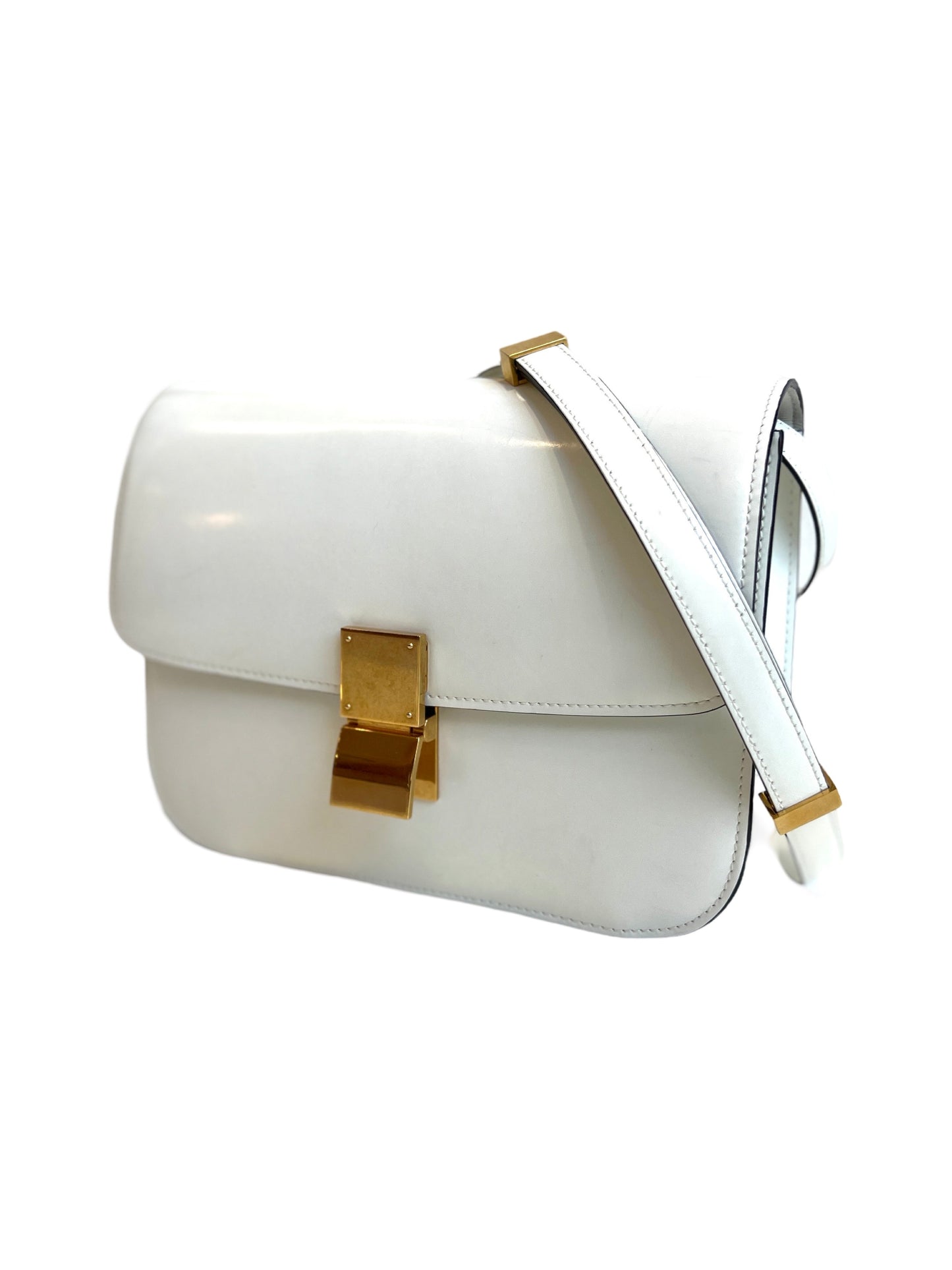 Medium Classic Box in Ivory