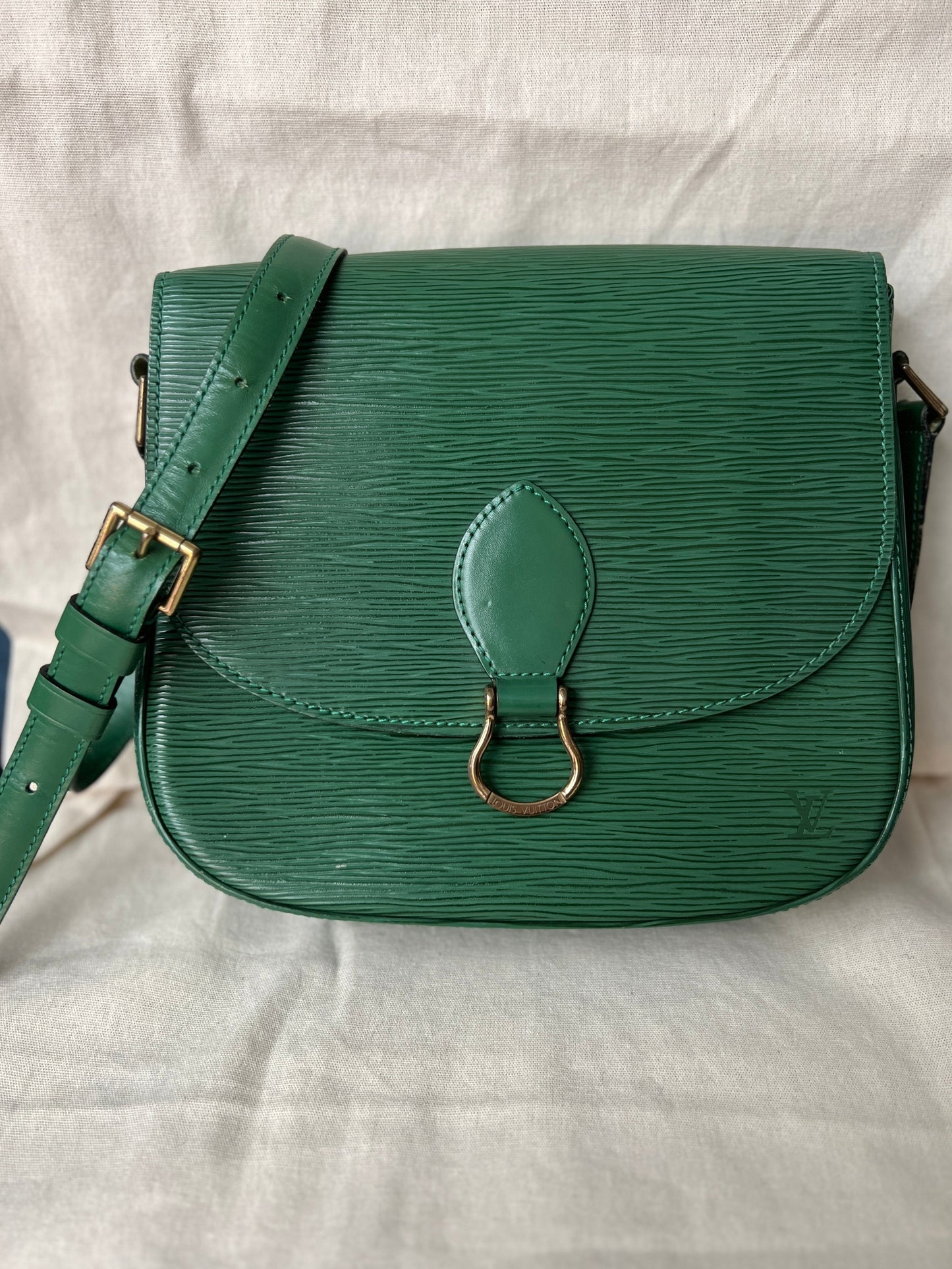 Saint Cloud in Green Epi Leather