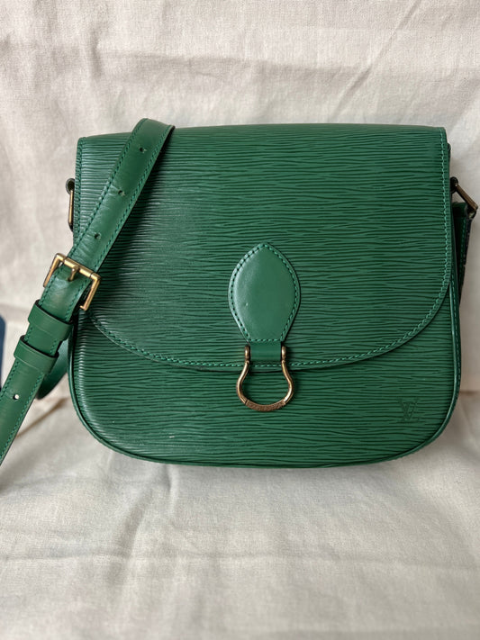 Saint Cloud in Green Epi Leather