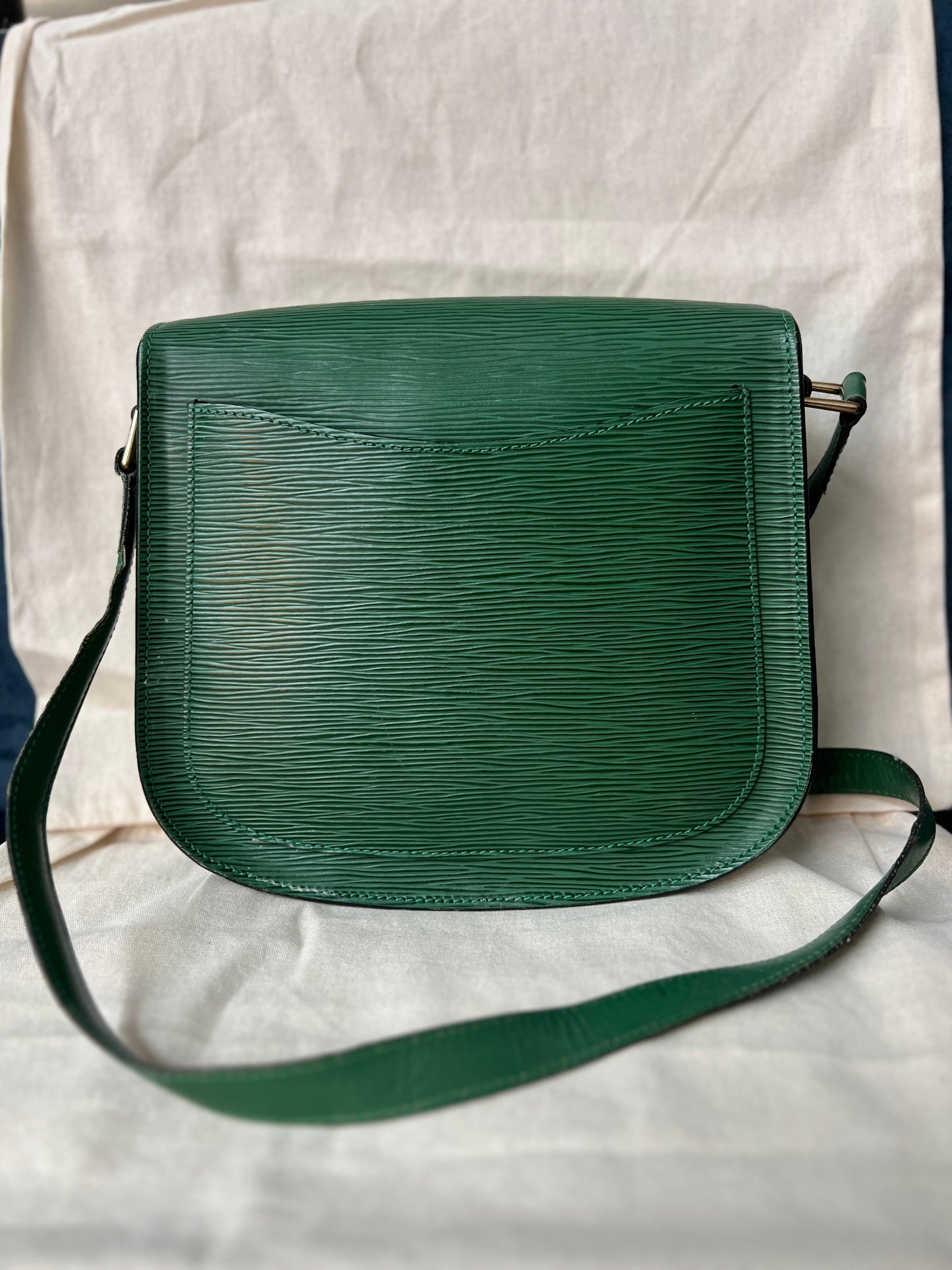 Saint Cloud in Green Epi Leather