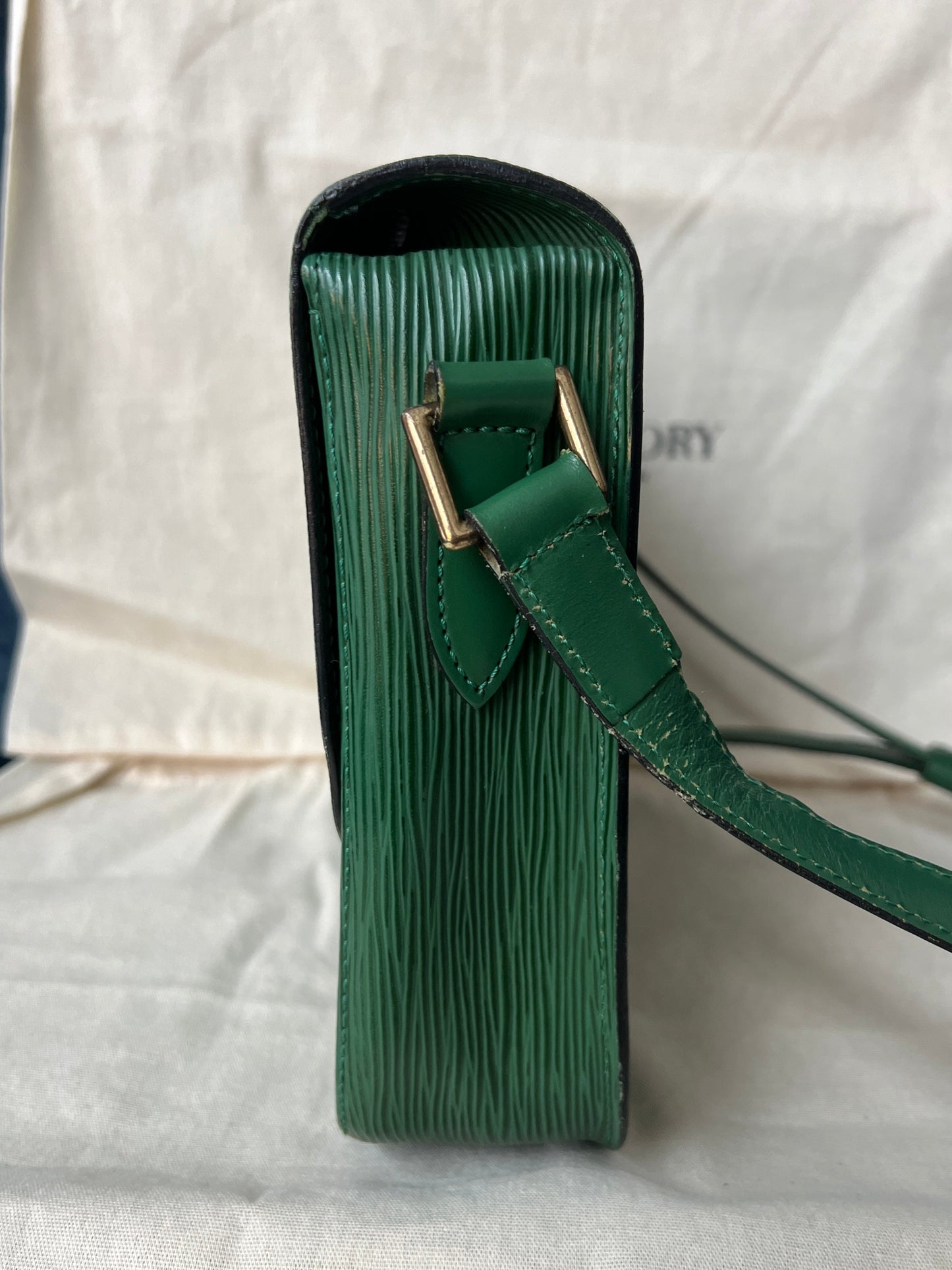 Saint Cloud in Green Epi Leather