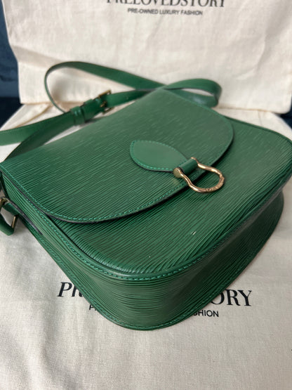 Saint Cloud in Green Epi Leather
