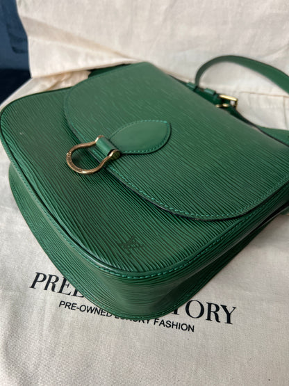 Saint Cloud in Green Epi Leather