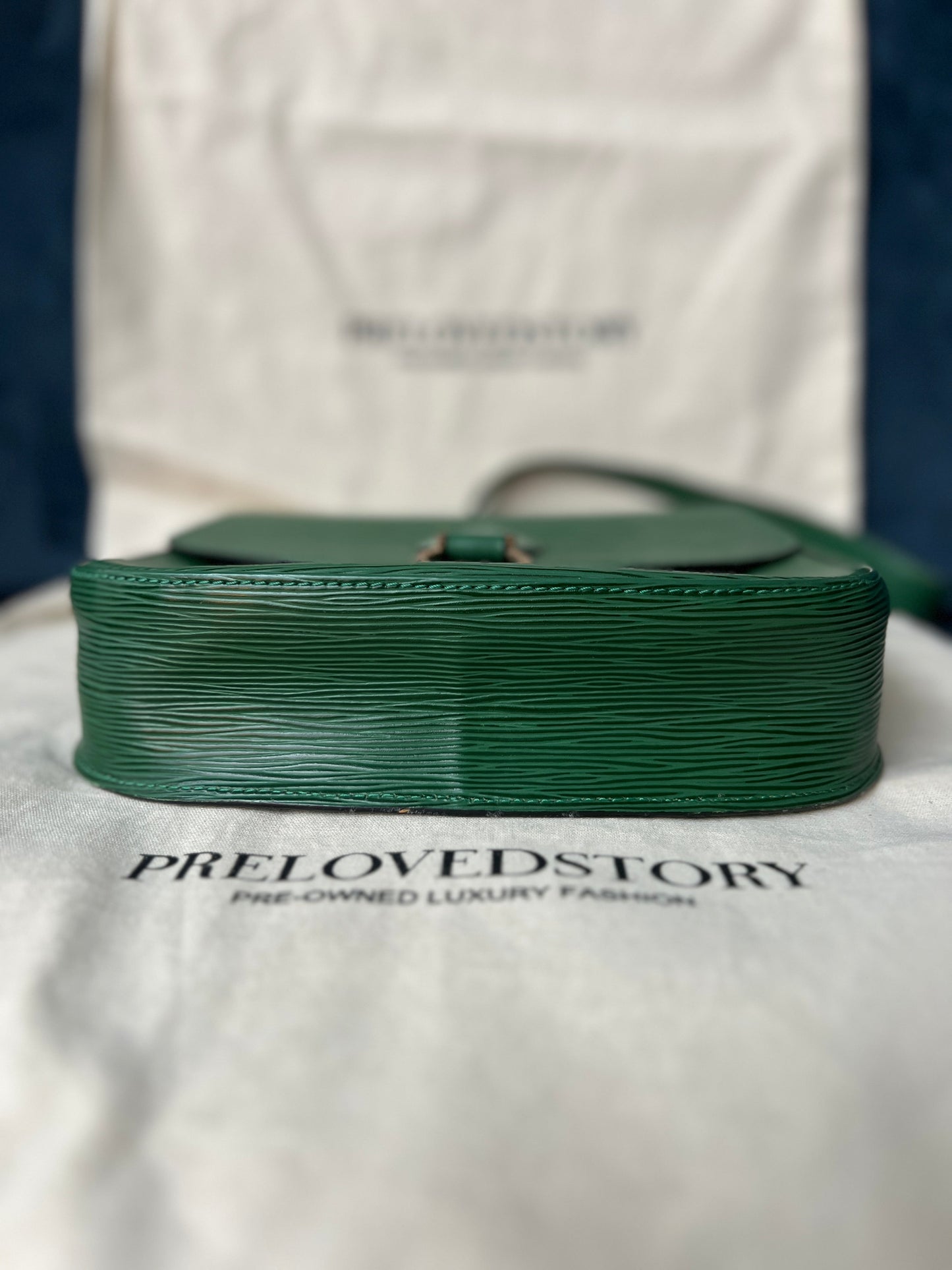 Saint Cloud in Green Epi Leather
