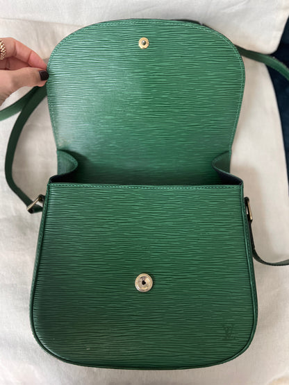Saint Cloud in Green Epi Leather