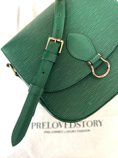 Saint Cloud in Green Epi Leather