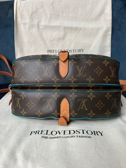 Limited Edition Monogram Flore Perforated Saumur Bag