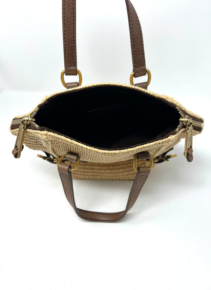 Mini Raffia Bag