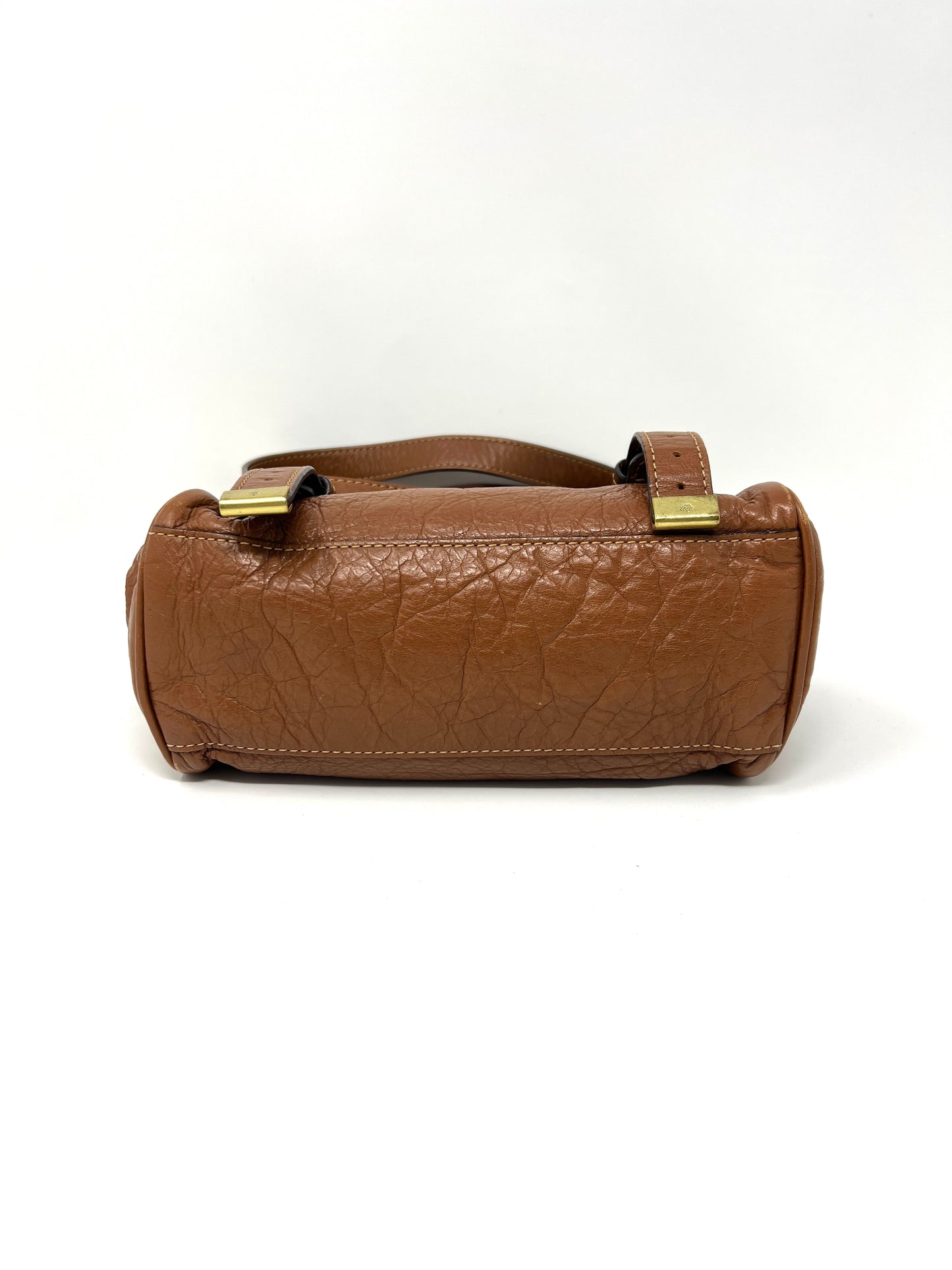 Alexa Mini Tan Buffalo Bag