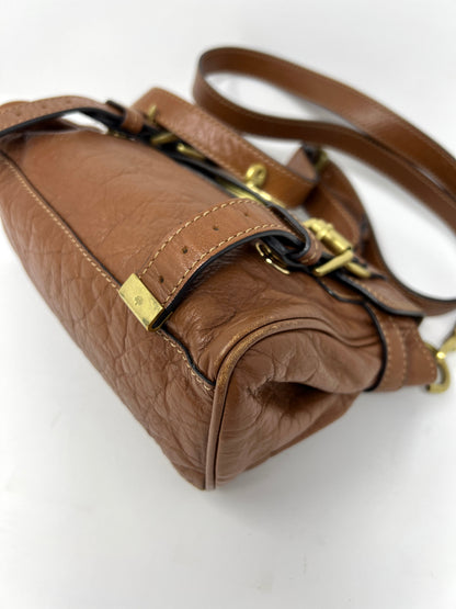 Alexa Mini Tan Buffalo Bag