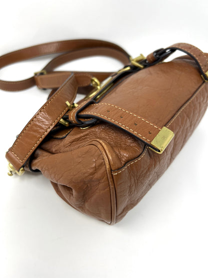 Alexa Mini Tan Buffalo Bag