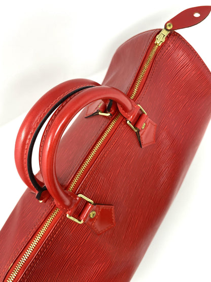 LOUIS VUITTON SPEEDY 40 RED EPI LEATHER – VINTAGE