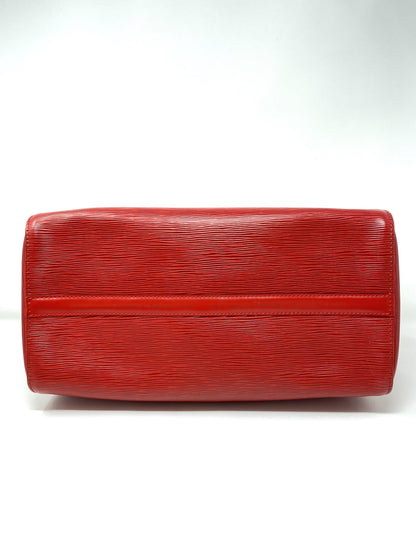 LOUIS VUITTON SPEEDY 40 RED EPI LEATHER – VINTAGE