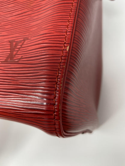 LOUIS VUITTON SPEEDY 40 RED EPI LEATHER – VINTAGE