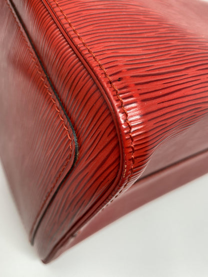 LOUIS VUITTON SPEEDY 40 RED EPI LEATHER – VINTAGE